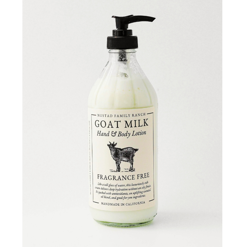 Handmade Goat Milk Body Cream | Fragrance Free Body Cream
