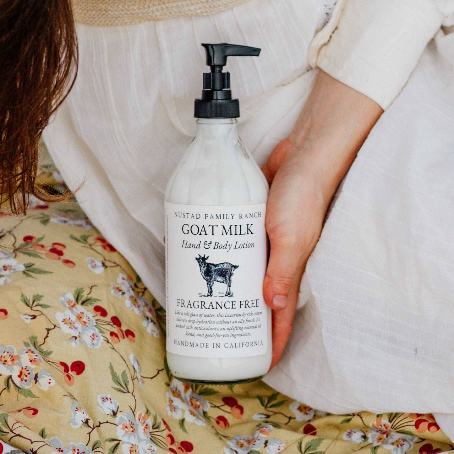 Handmade Goat Milk Body Cream | Fragrance Free