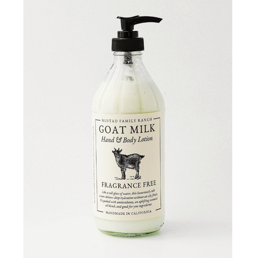 Handmade Goat Milk Body Cream | Fragrance Free Body Cream