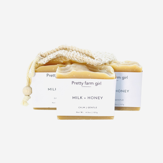 Milk + Honey | Goat Milk Tallow Bar Soap for Sensitive Skin